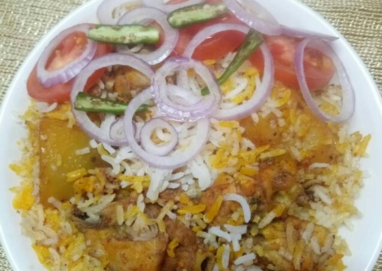 Recipe of Any-night-of-the-week Chicken biryani