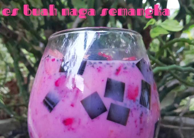 Resep Es Buah Naga Semangka Oleh Mutiarisa Cookpad