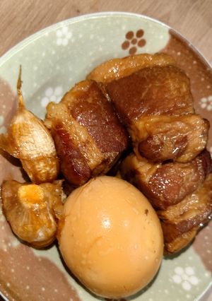 A picture of Pressure Cooker Braised Pork Belly.