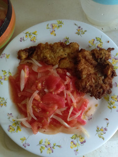 Una foto de Merluza Frita