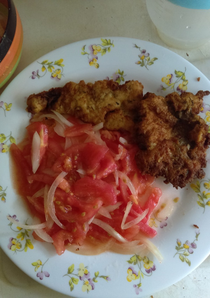 Una foto de Merluza Frita