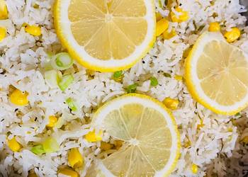 Easiest Way to Recipe Perfect Herb lemon fried rice