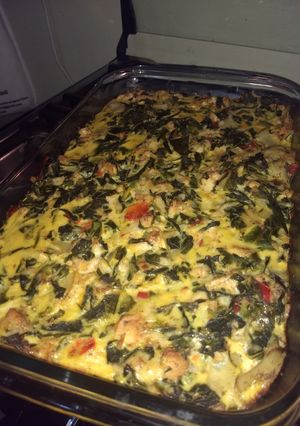 Una foto de Pastel de acelgas Grez