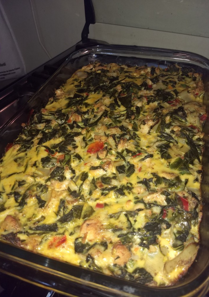 Una foto de Pastel de acelgas Grez