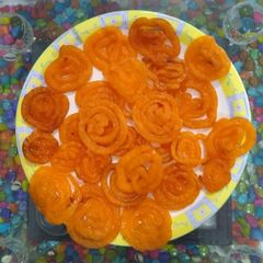 Sweet dish jalebi A picture of Sweet dish jalebi.