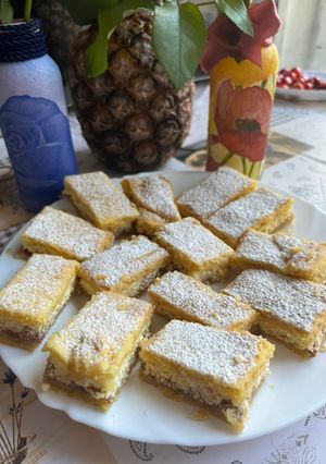 Málnás-túrós pite recept fotója
