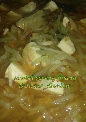 Foto resep Sambel goreng jipang#bikinramadhanberkesan#hari_33