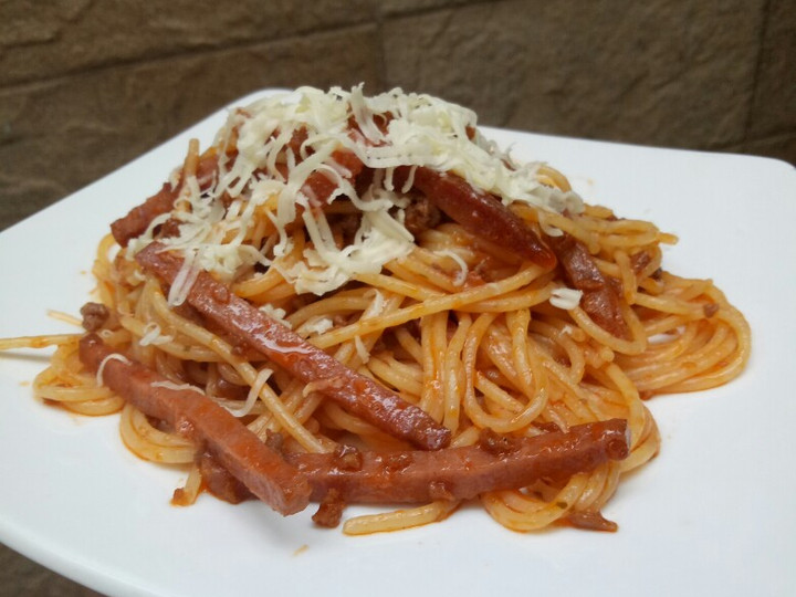 Ternyata ini lho! Resep bikin Spagetti Saus Bolognese  nikmat