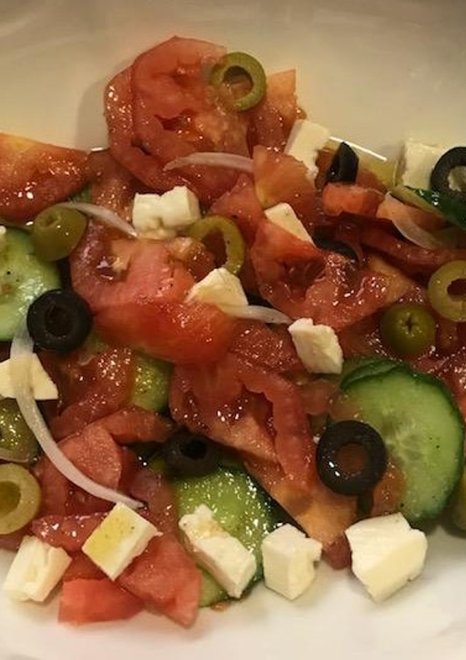 Una foto de Ensalada 🥗 griega