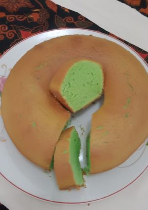 Foto resep Cake pandan lembut..