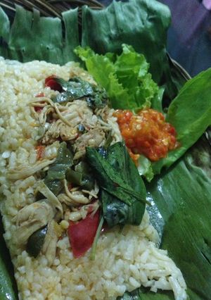 Foto resep Nasi Bakar Rica-rica #SelasaBisa #BikinRamadhanBerkesan