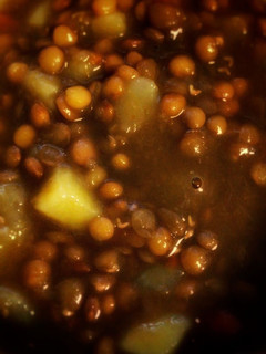 Una foto de Lentejas con chorizo