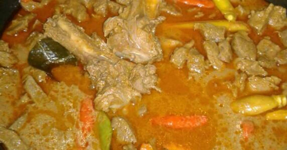  Resep  Gulai daging  tanpa santan oleh angelica Cookpad