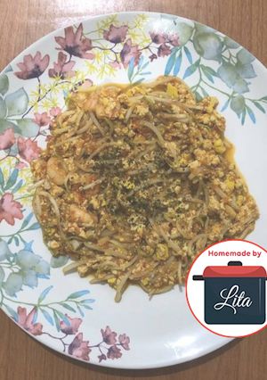 Foto resep Mun tahu toge cah udang tomat #homemadebylita