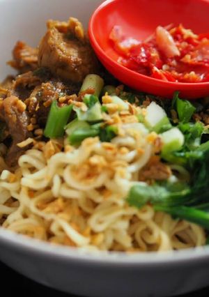 Foto resep Mie ayam sederhana