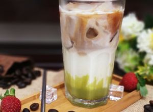 Foto resep Matcha Espresso Fusion ala Starbucks a.k.a Matcha Milk Coffee