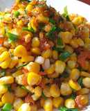 Bắp xào tôm khô