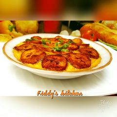 Plantain frittata A picture of Plantain frittata.