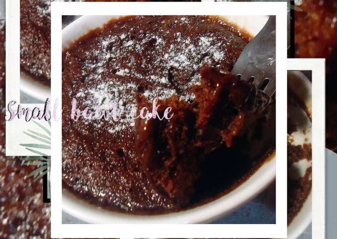 Chocolate bowl (mug) cake