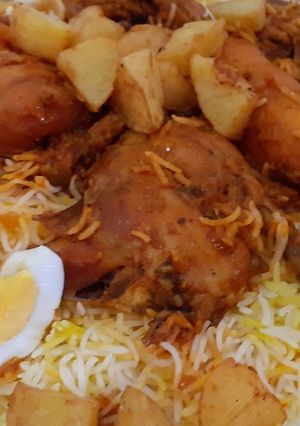 صورة لوصفة برياني دجاج