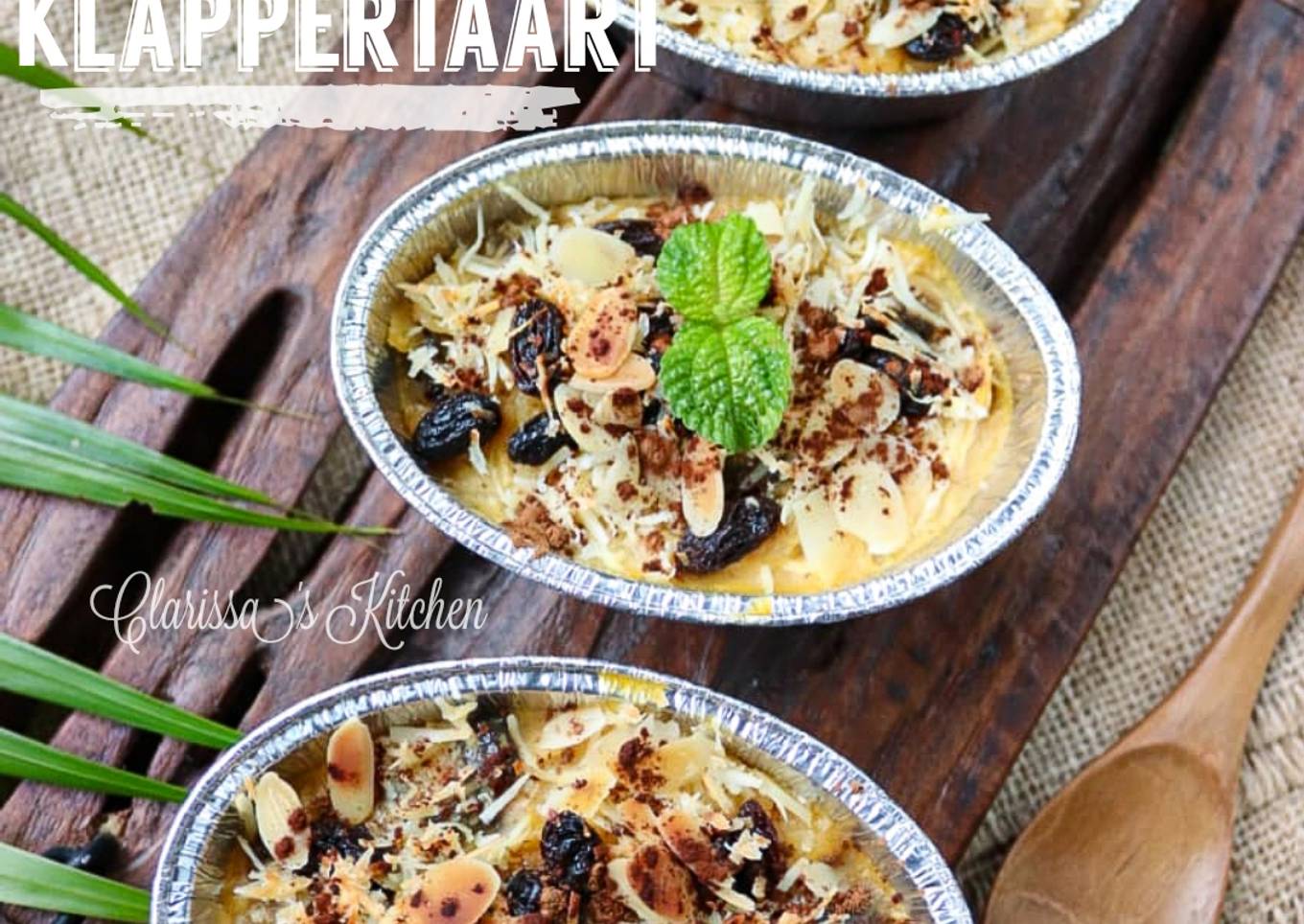 Klappertaart Panggang Keju