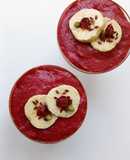Red Banana Beetroot Smoothie