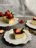 Low-Fat Basque Cheesecake - Oven/Air Fryer