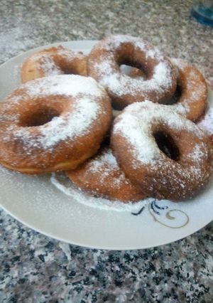 صورة لوصفة دونات سهله وسريعه