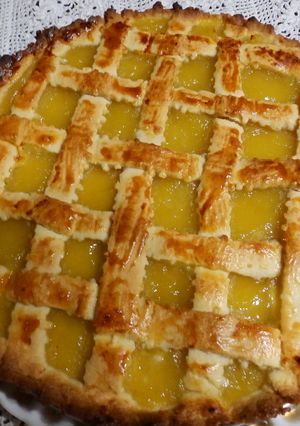 Foto principal de Crostata de compota de manzana