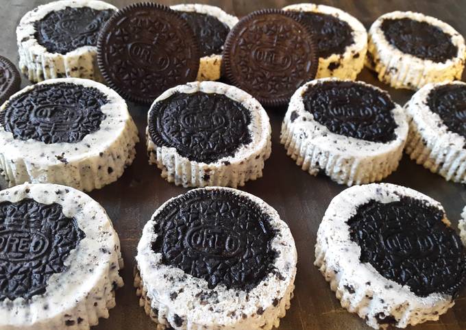 Oreo Cheesecake Cupcakes-奧利奧乳酪杯子蛋糕❤!!! 食譜成品照片