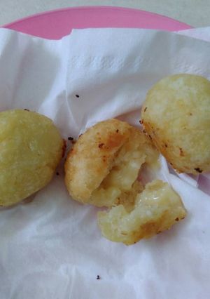 Foto resep Bola bola singkong mozzarella goreng