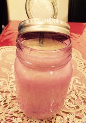 A picture of Apple milk shake.