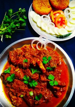 पंजाबी मटन मसाला (punjabi mutton masala recipe in Hindi) रेसिपी मुख्य फोटो