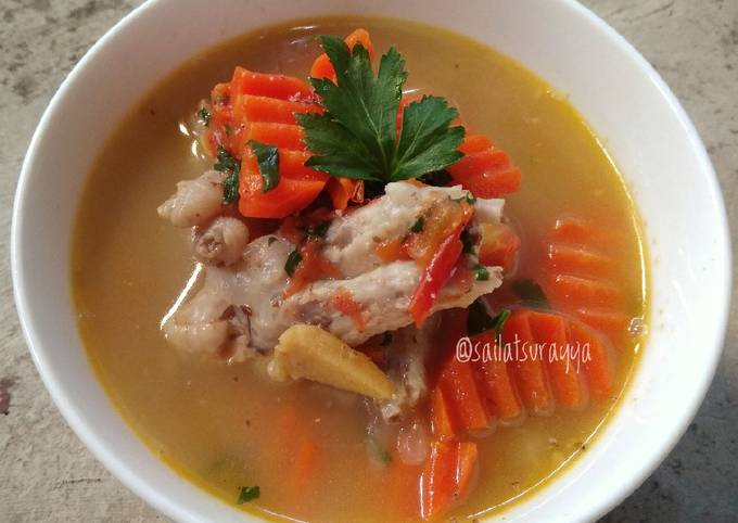 Resep Sup Ceker oleh Saila Tsurayya - Cookpad