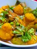 Flatbeans & Eggplant Curry