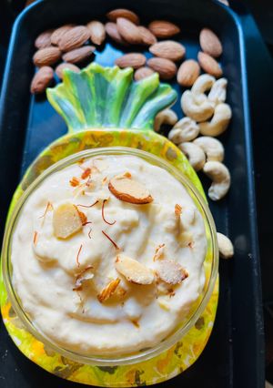 A picture of Shrikhand.