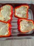 Poivrons au fromage à tartiner