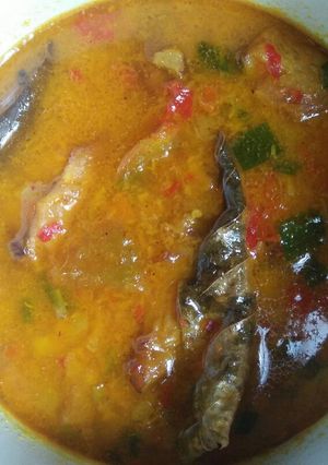 Foto resep Ikan Pe Santan Pedas