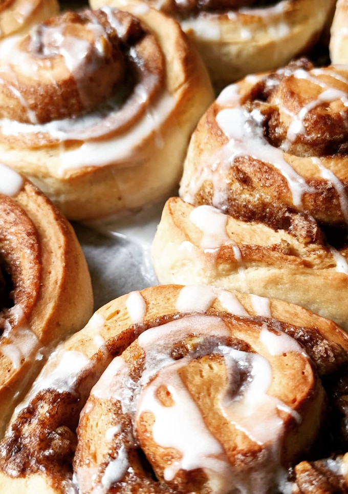 Una foto de Cinnamon rolls (rollos de canela) con Thermomix