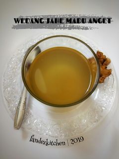 Foto resep Wedang jahe madu anget
