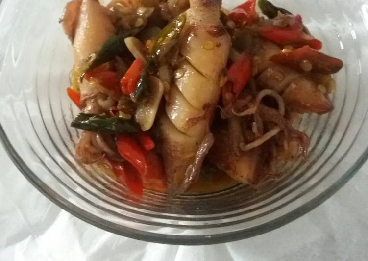 Resep Tumis Ikan Cumi Lezat
