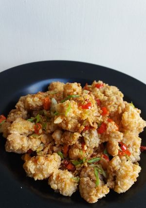 Foto resep Ayam Krispi Cabe Garam