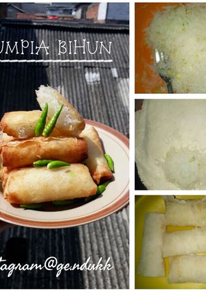 Foto resep LUMPIA BIHUN LOW BUGDET ♥
