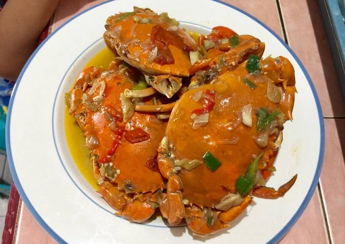 Resep kepiting saos tiram