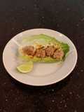 Asian Spicy/Sweet Meatball lettece Wraps