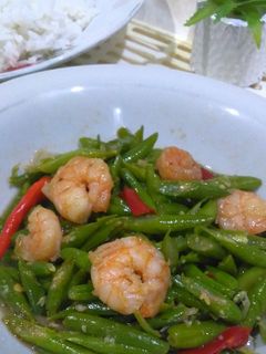Foto resep Tumis Buncis Udang Saus Tiram