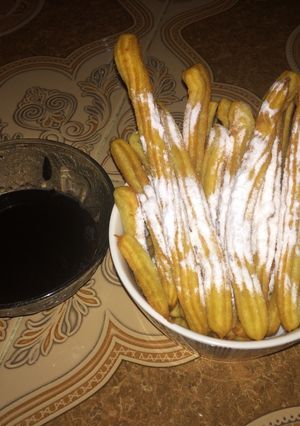 Foto resep Churros saus cokelat
