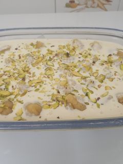 صورة لوصفة كنافة مفروكة لبنية