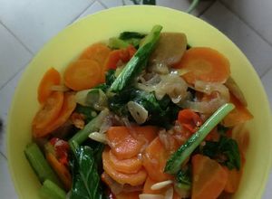 Foto resep Caisin tumis wortel