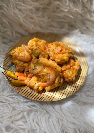 Foto resep Bakwan udang jagung manis